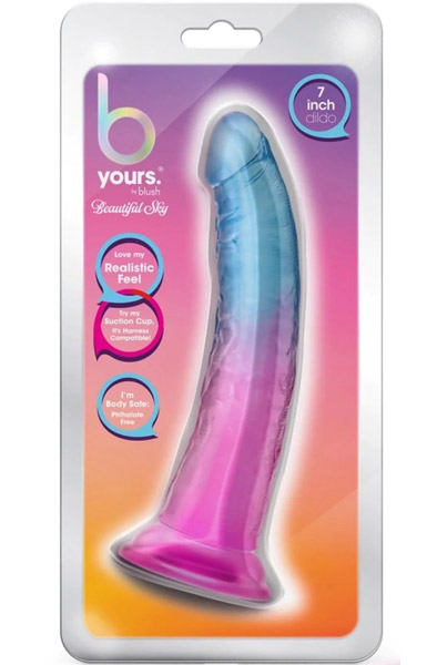 B Yours Beautiful Sky Dildo Sunset 19 cm - Dildo 4 [full]