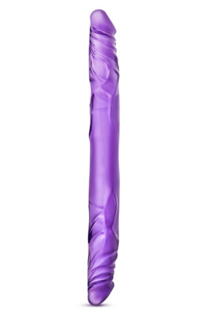 B Yours Double Dildo Purple 35 cm - Dubultā dildo 1