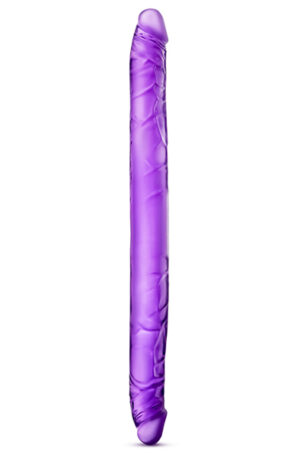 B Yours Double Dildo Purple 42,5cm - Dubultā dildo 1