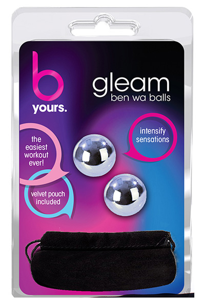 B Yours Gleam Stainless Steel Kegel Ball - Kegela bumbiņas 2