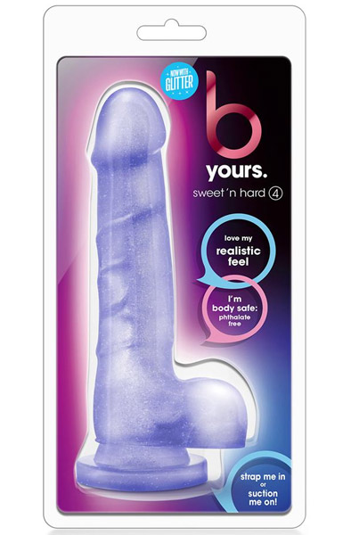 B Yours Sweet N Hard 4 Clear 20 cm - Dildo 3