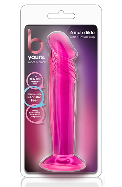 B Yours Sweet N' Small Dildo Pink 16,5 cm - Mazs dildo 2