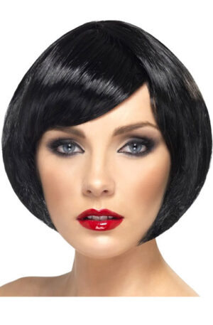 Babe Short Bob Wig Black - Parūka 1