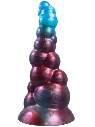 Bad Bubblez Silicone Dildo 19 cm - Dragon dildo 1