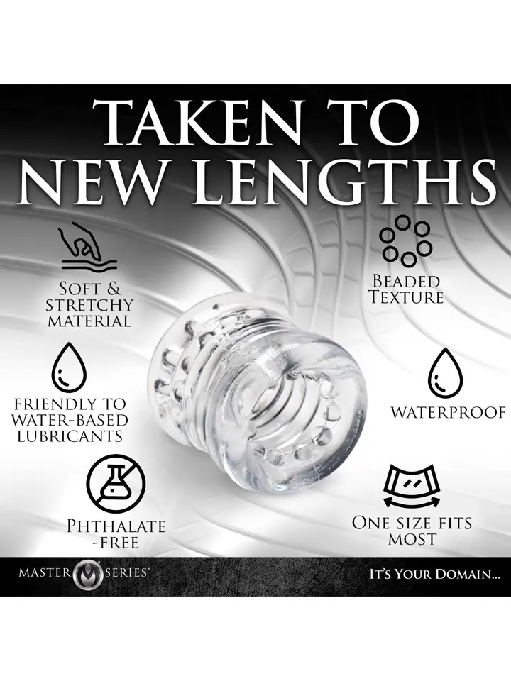 Ball Stack Ball Stretcher Transparent - Dzimumlocekļa un sēklinieku maisiņa gredzeni 2