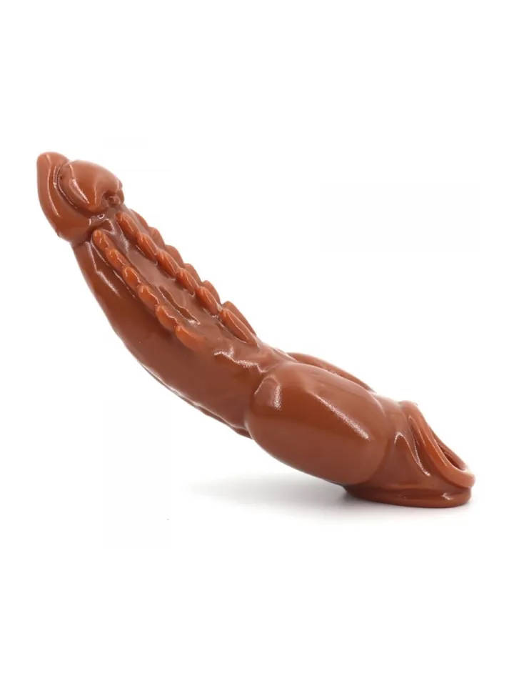 Baolik Vibrating Penis Sleeve 21 cm - Vibrējošs penisa pagarinātājs 1 [full]