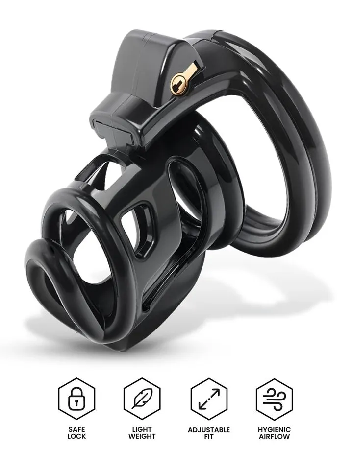 Bars Chastity Cage With Internal Lock - Dzimumlocekļa būris 1 [full]