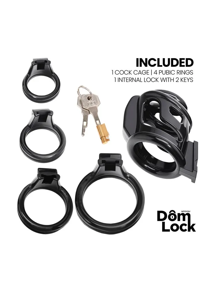 Bars Chastity Cage With Internal Lock - Dzimumlocekļa būris 3 [full]