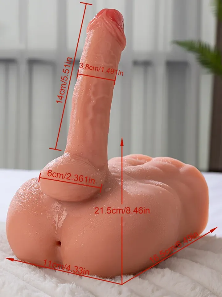 Bartlett Thrusting & Vibrating Dildo 2,3 kg - Seksa lelle 2 [full]