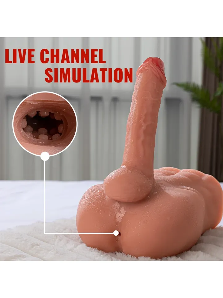 Bartlett Thrusting & Vibrating Dildo 2,3 kg - Seksa lelle 3 [full]