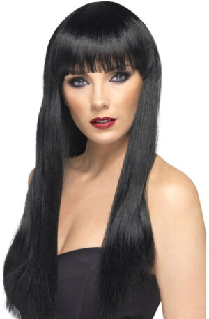Beauty Long Wig Black - Parūka 1