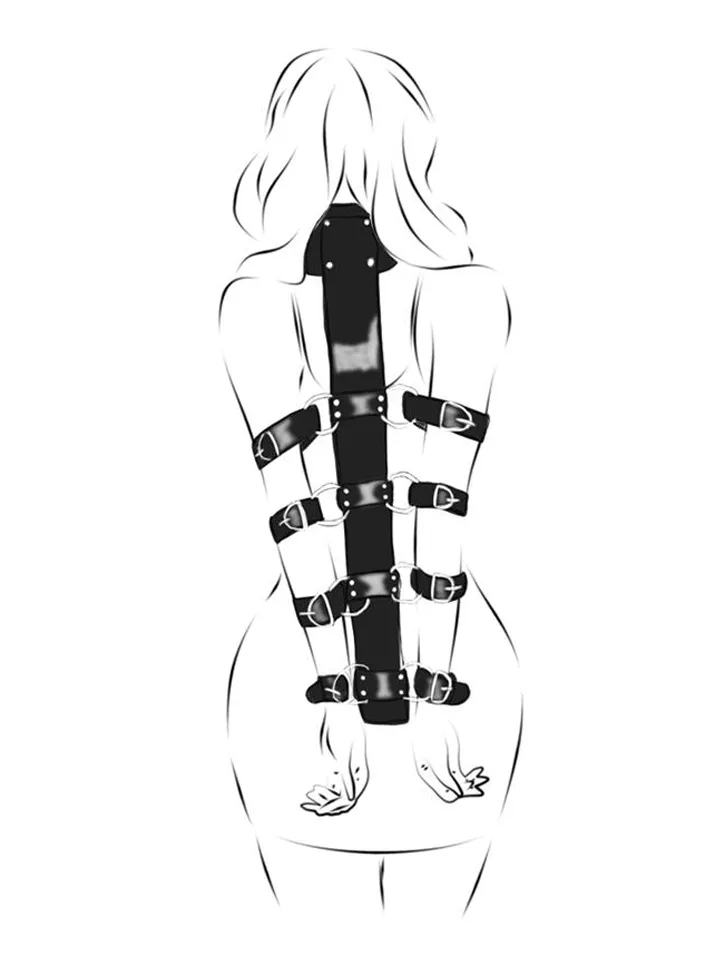 Behind Back Adjustable Harness - Amata meistars 2 [full]