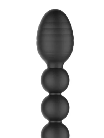 Bendy Bend & Stay In Place Wireless Vibrating Analbeads - Anālie vibratori 2
