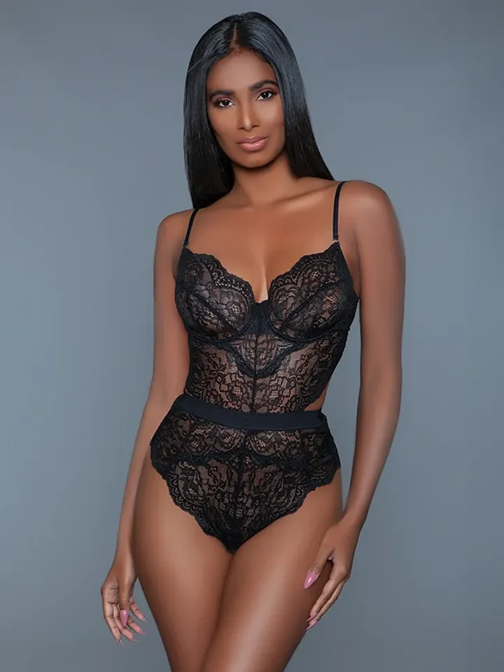 BeWicked Bettany Lace Bodysuit - Tedijs 1 [full]