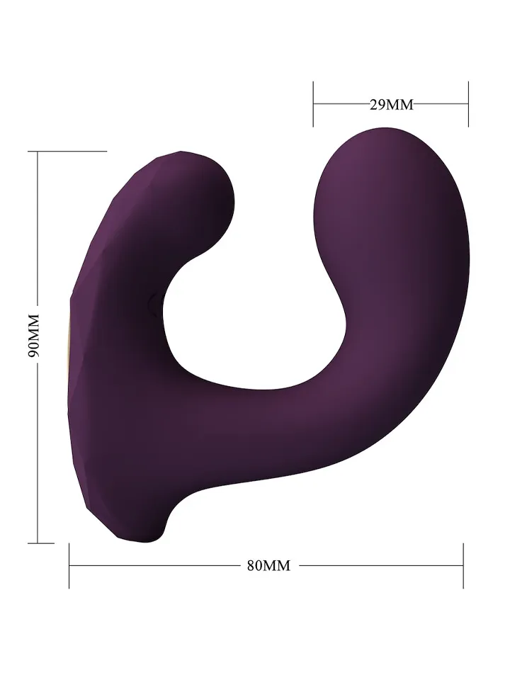 Billy Remote Control Dual Stimulation Vibrator - Pāris vibrators ar lietotņu vadību 3 [full]