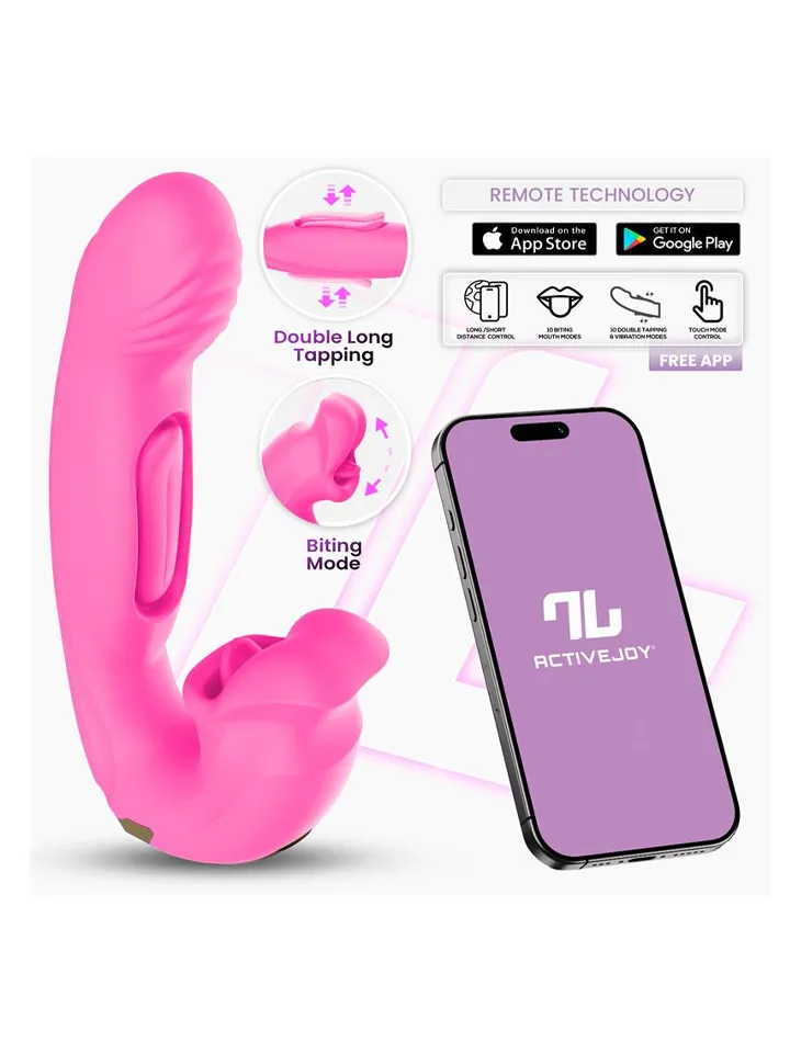 Bimby Biting & Double Tapping Tongue With App - Vibrators 1 [full]