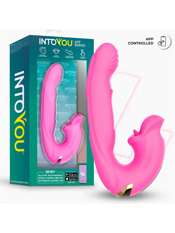 Bimby Biting & Double Tapping Tongue With App - Vibrators 6 [full]