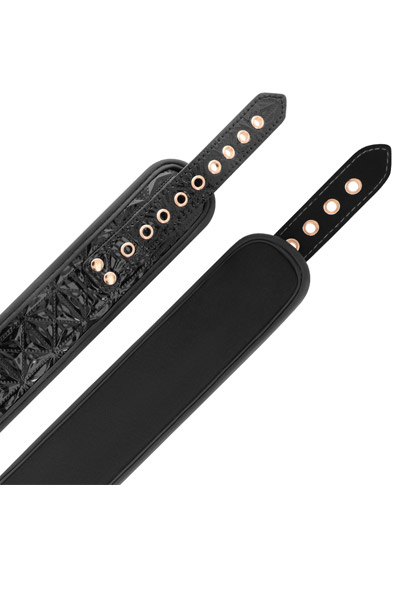 Black Edition Collar With Nipple Clamps - Kaklarota ar krūšu klipšiem 2