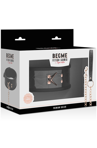 Black Edition Premium Vegan Leather Collar - Kaklasiksna un pavadas 3