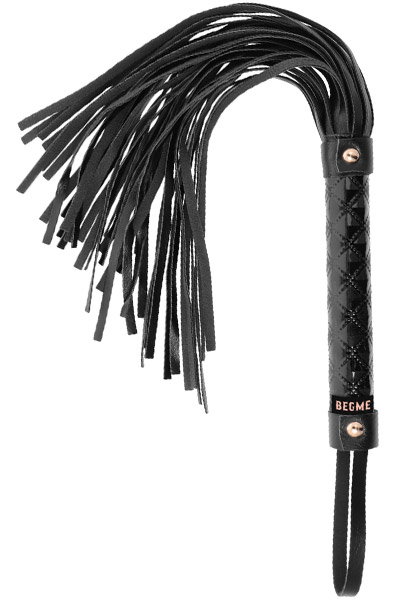 Black Edition Vegan Leather Flogger - Floggers 1