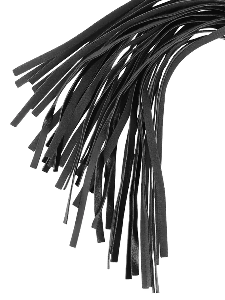 Black Edition Vegan Leather Flogger - Floggers 2 [full]