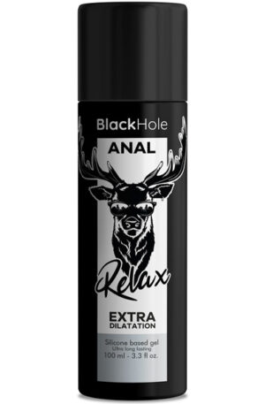 Black Hole Anal Relax Silicone Gel 100 ml - Anāls lubrikants 1