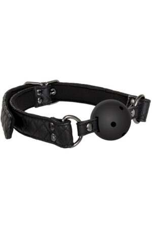 Blaze Ball Gag Diamond Black - Gag bumba 1