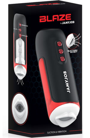 Blaze Suction & Vibration Mouth Masturbator - Masturbators 1