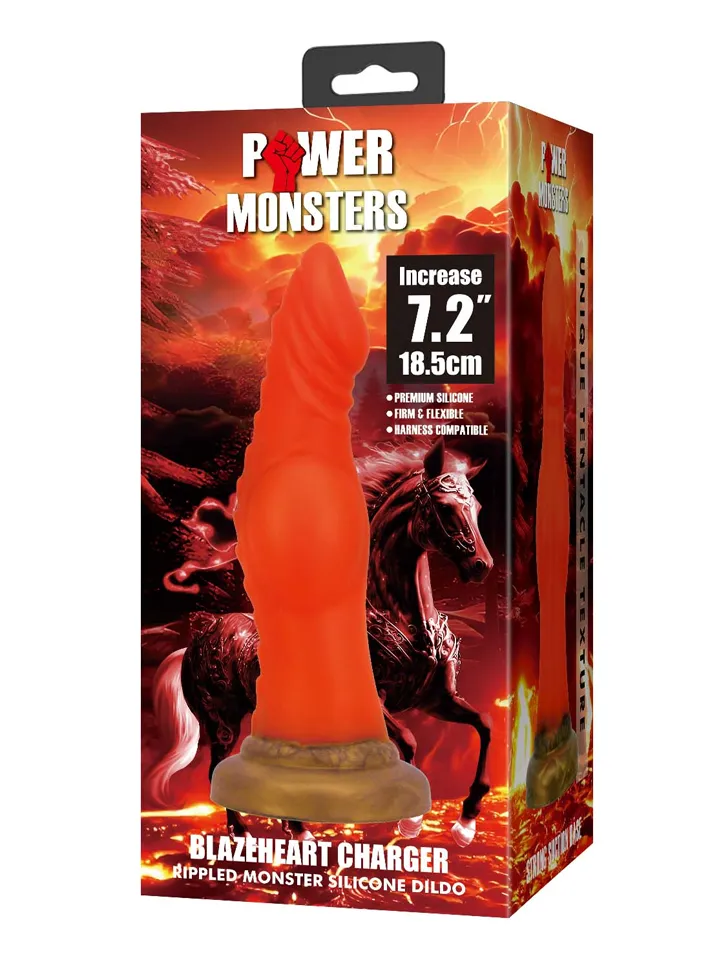 Blazeheart Charger Monster Silicone Dildo 18,5 cm - Dragon dildo 3 [full]