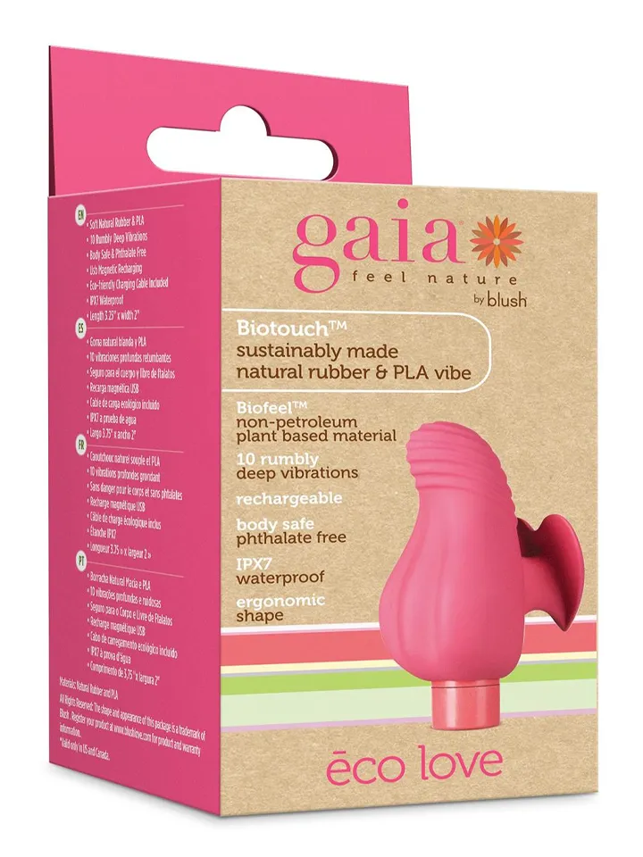 Blush Novelties Eco Love Finger Vibrator - Pirkstu vibrators 6 [full]