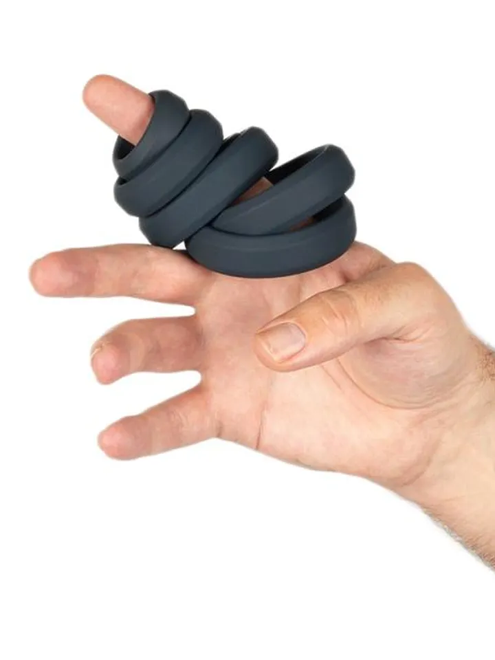 Boners 6-Piece Cock Ring Set - Gaiļa gredzenu komplekts 3 [full]