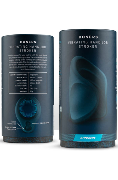Boners Vibrating Handjob Stroker - Strokers 4