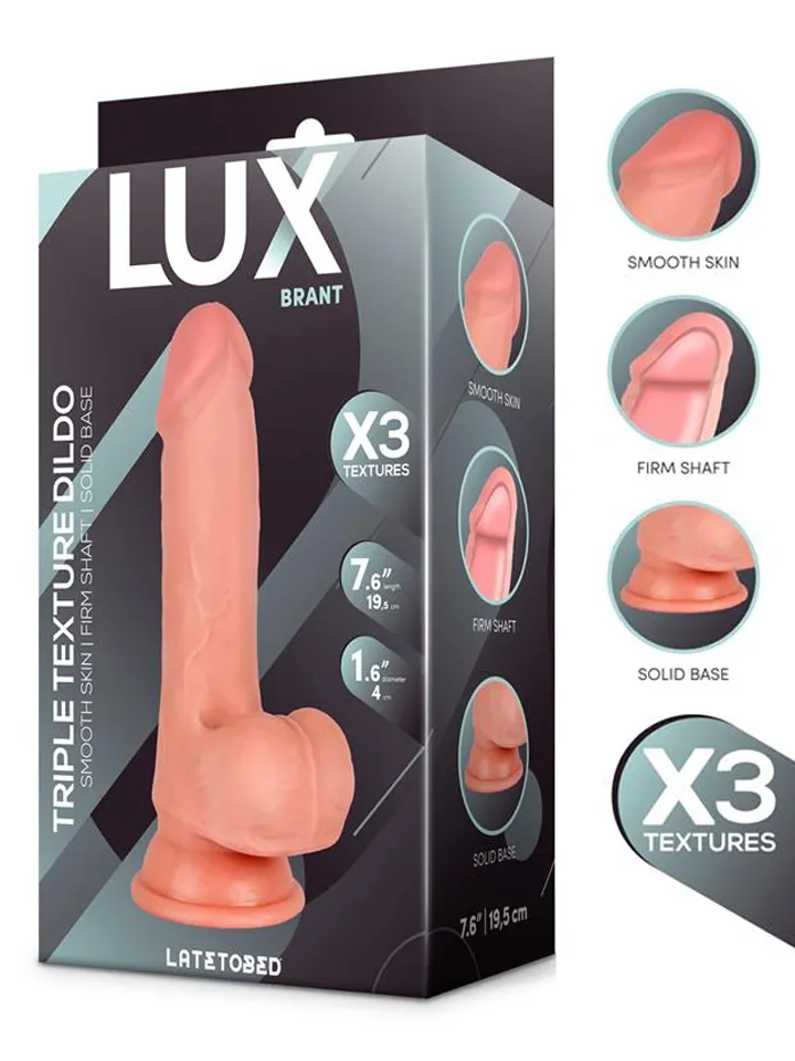 Brant Triple Density Dildo 19,5 cm - Dzīvīgs dildo 1 [full]