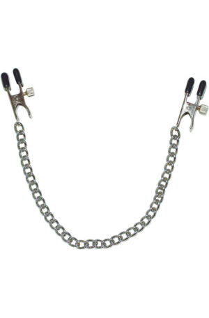 Breast Chain With Clamps 30 cm - Krūšu skavas ar ķēdi 1