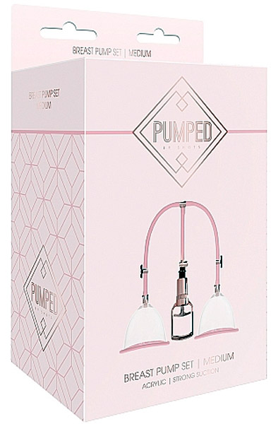 Breast Pump Set Medium Rose Gold - Krūts sūknis 2