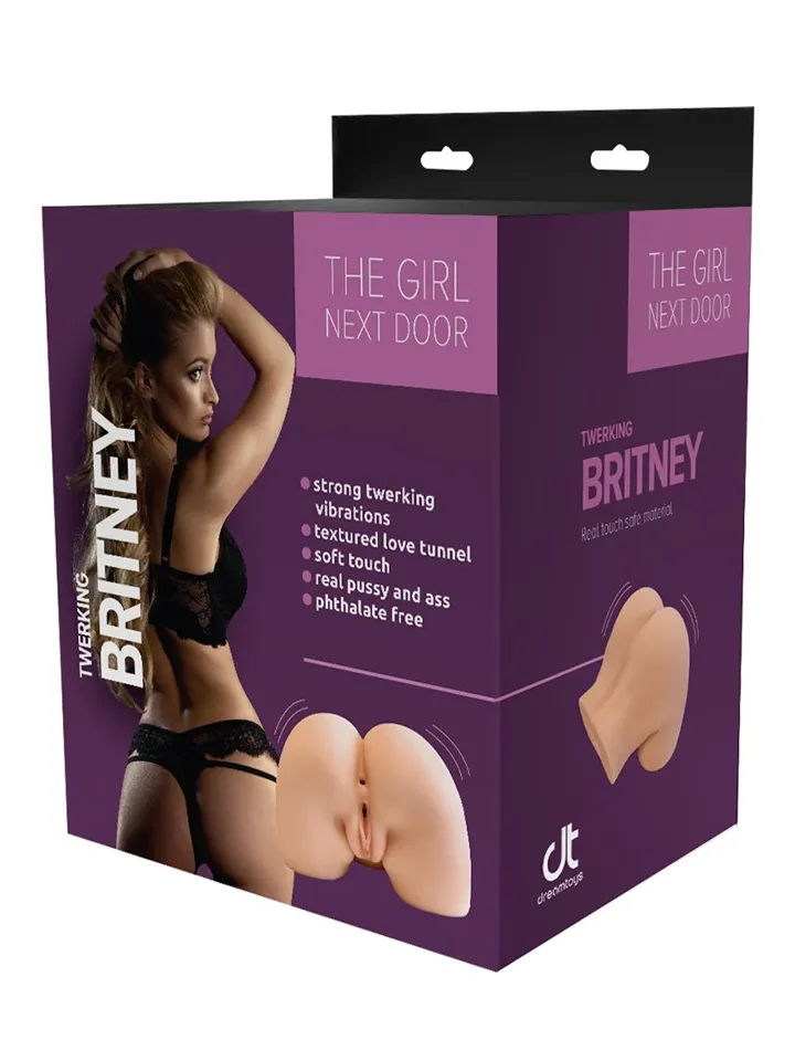 Britney Full Size Masturbator With Twerking Function - Seksa lelle 4 [full]