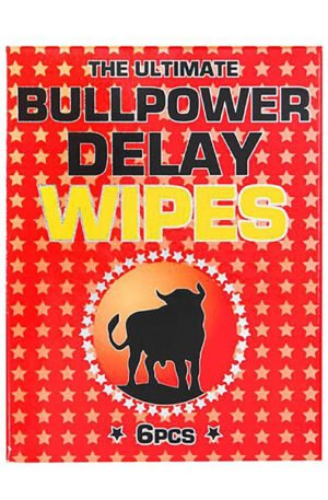 Bull Power Wipes Delay Sachets 6x2ml - Aizkavēšanās želeja 1