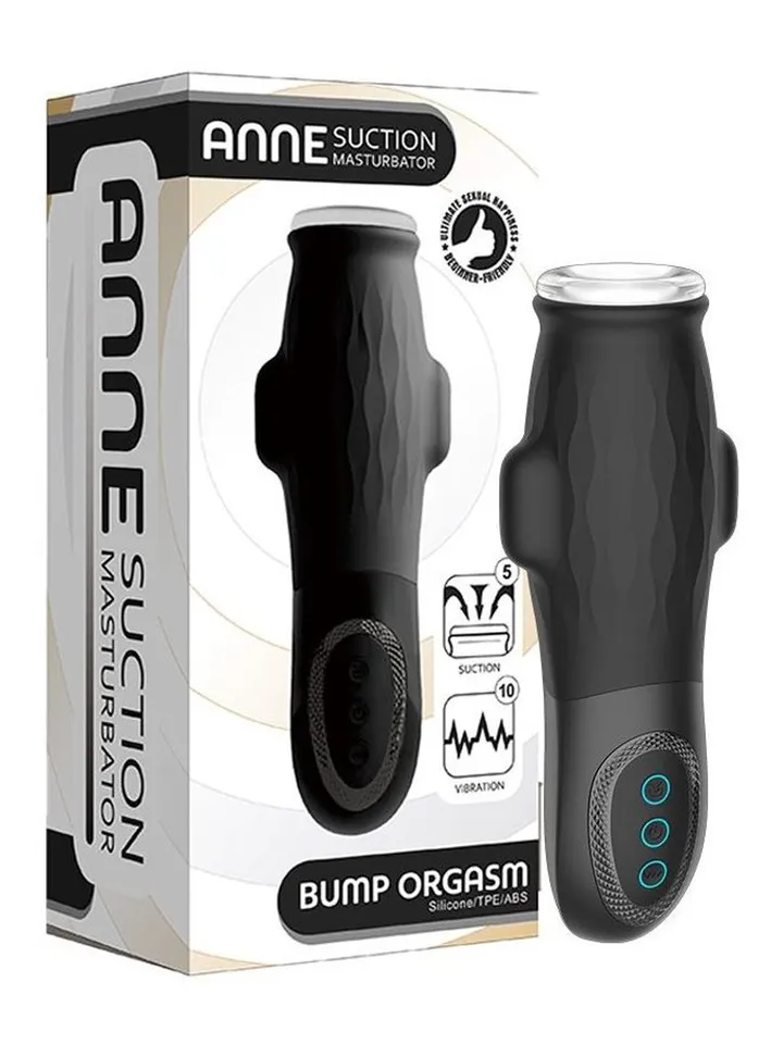 Bump Orgasm 5 Sucking & 10 Vibration Speeds - Vibrējošs masturbators 3 [full]