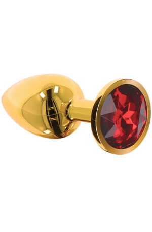 Butt Plug With Diamond Jewel Small - Anālais spraudnis metāla 1