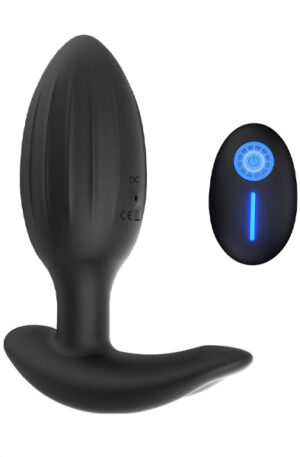 Buttplug With Remote - Vibrējošs anālais spraudnis 1