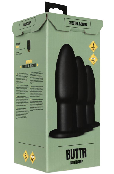 Buttr Cluster Bombs Anal Training Set - Anālā spraudņa komplekts 6