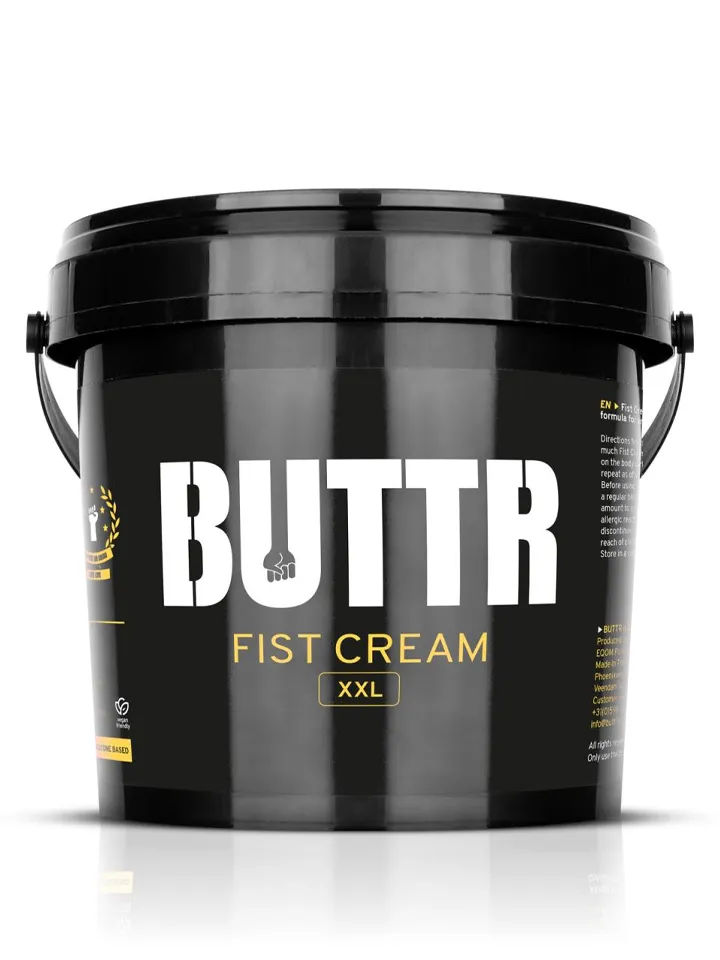 Buttr Fisting Cream XXL Bucket 1000 ml - Dūres/tūpļa smērviela 1 [full]
