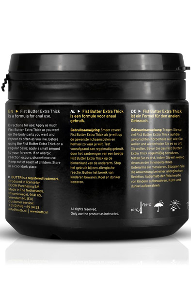 Buttr Fisting Gel Extra Thick 500 ml - Dūres/tūpļa smērviela 4