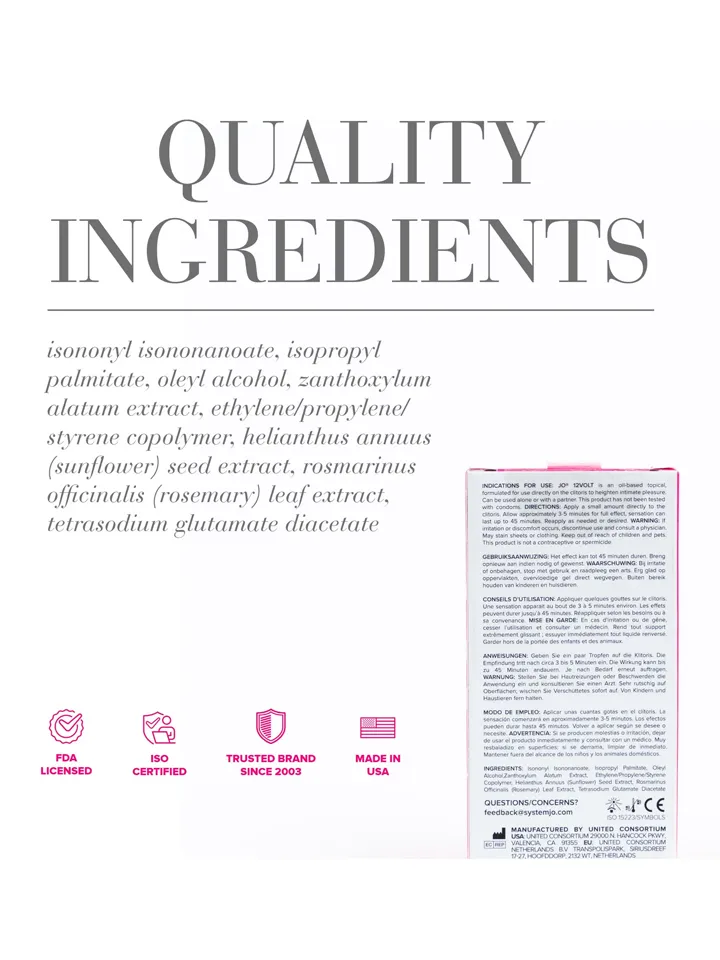 Buzzing Clitoral Serum 12Volt 10 ml - Stimulējošs gēls 3 [full]