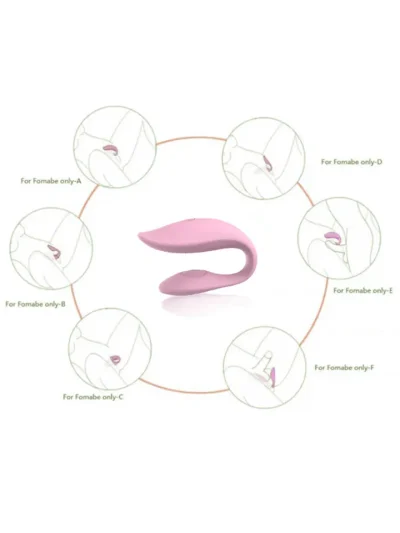 C-type Vibrator App Control - Pāris vibrators ar lietotņu vadību 3