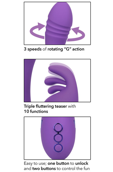 Cal Exotics West Coast Wave Rider - Trušu vibrators 2