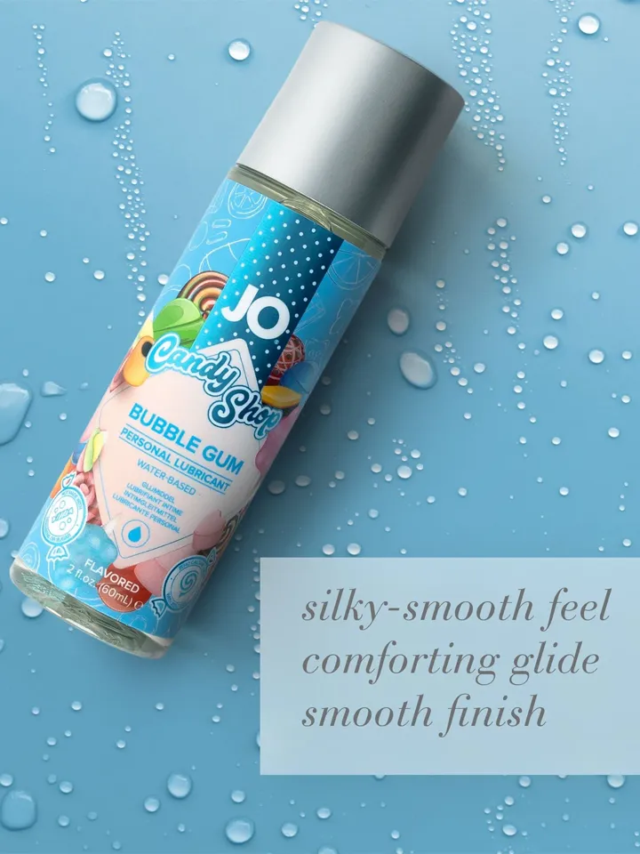Candy Shop H2O Bubblegum Lubricant 60 ml - Aromatizēta smērviela 4 [full]