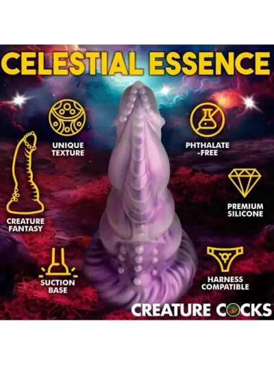 Celestial Cock Silicone Dildo 22,8 cm - Dragon dildo 2