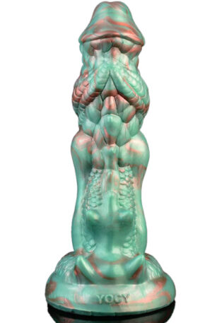 Cerberus Climax Dildo Green 20,4 cm - Dragon dildo 1