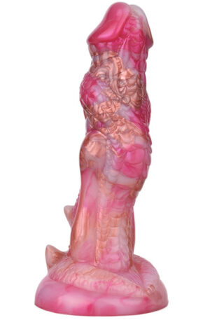 Cerberus Climax Dildo Pink 20,4 cm - Dragon dildo 1